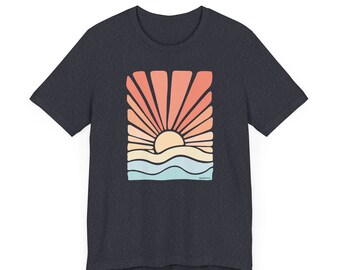 Society6 iPhone4/4S,5用 Summer Love Vintage Beach Retro Sunset Lover Tee: Vintage Beach Vibes for Summer