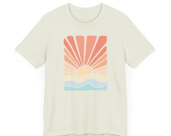 Society6 iPhone4/4S,5用 Summer Love Vintage Beach Retro Sunset Lover Tee: Vintage Beach Vibes for Summer