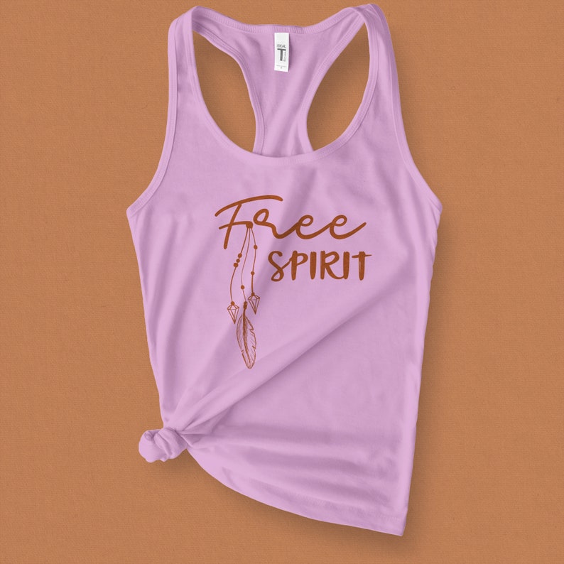 Independent Tank Top Women Free Spirit Tank Top for Women Cute Tank Top with Sayings for Women