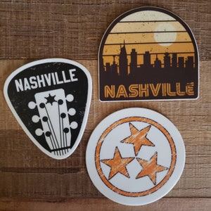 Nashville Sticker Set