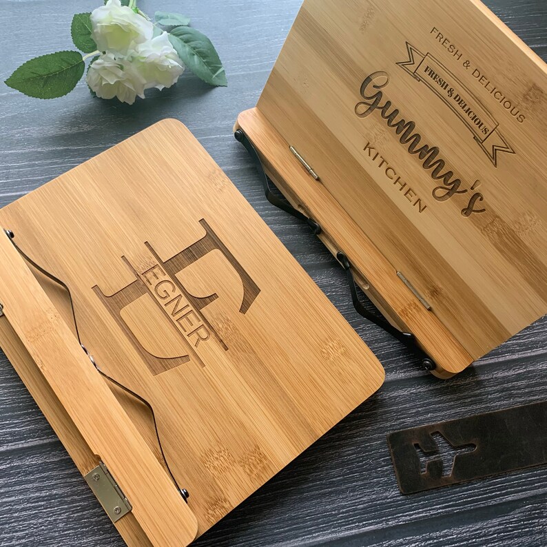 Personalized Book Stand, Custom Book Easel, Personalized, Gifts for Her ...