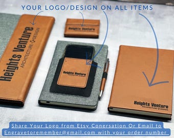 Branded Corporate Gift Box: Personalized Portfolio, Journal & Pen