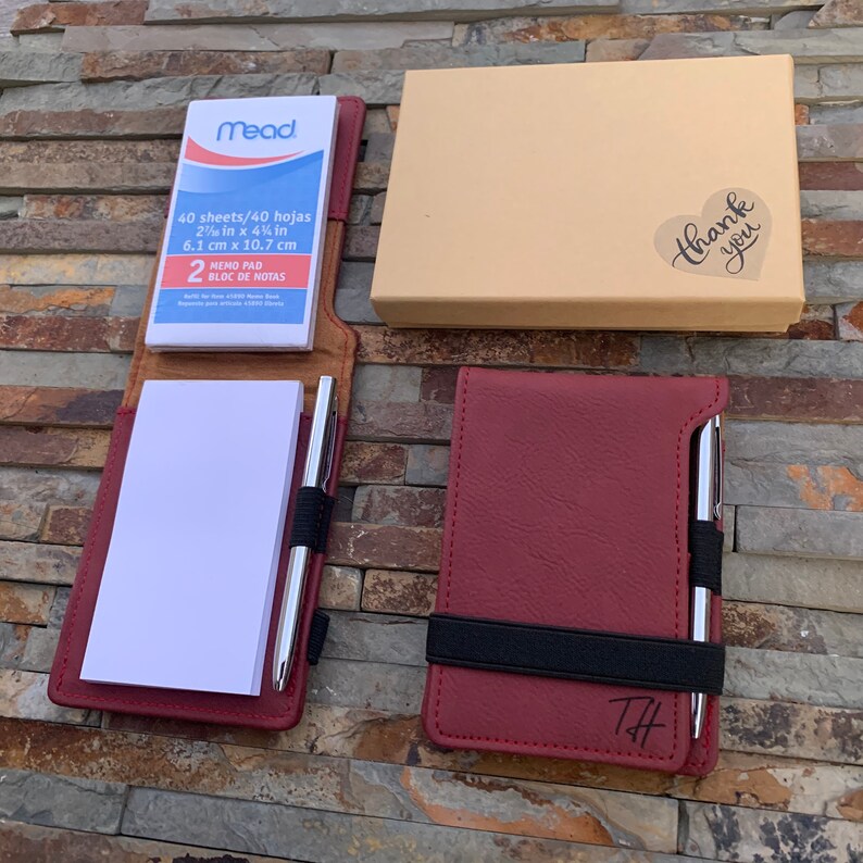 Personalized Mini Notepad With Pen Custom 3 1/4 X 4 Etsy