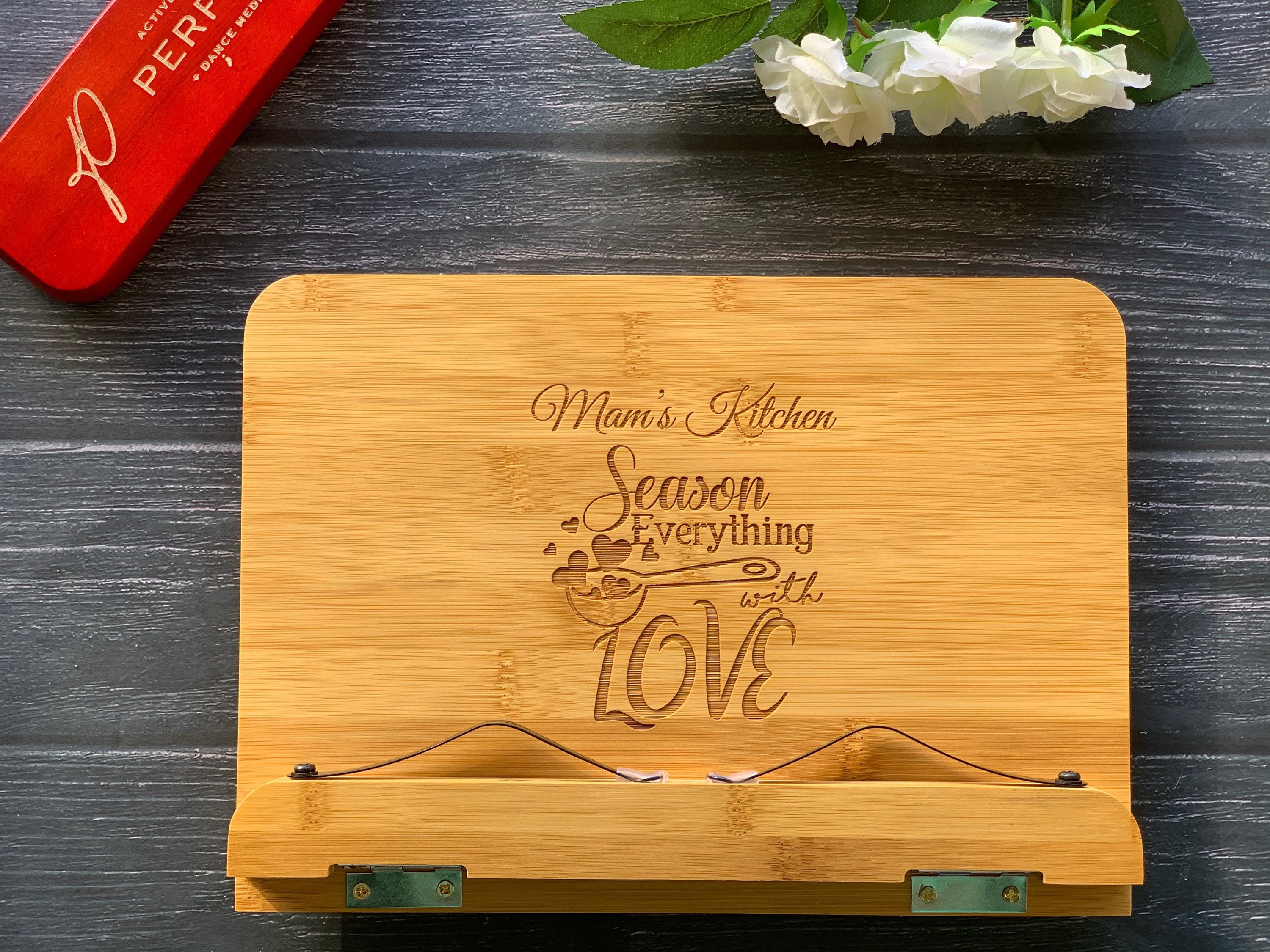 Personalized Book Stand, Custom Book Easel, Personalized, Gifts for Her ...
