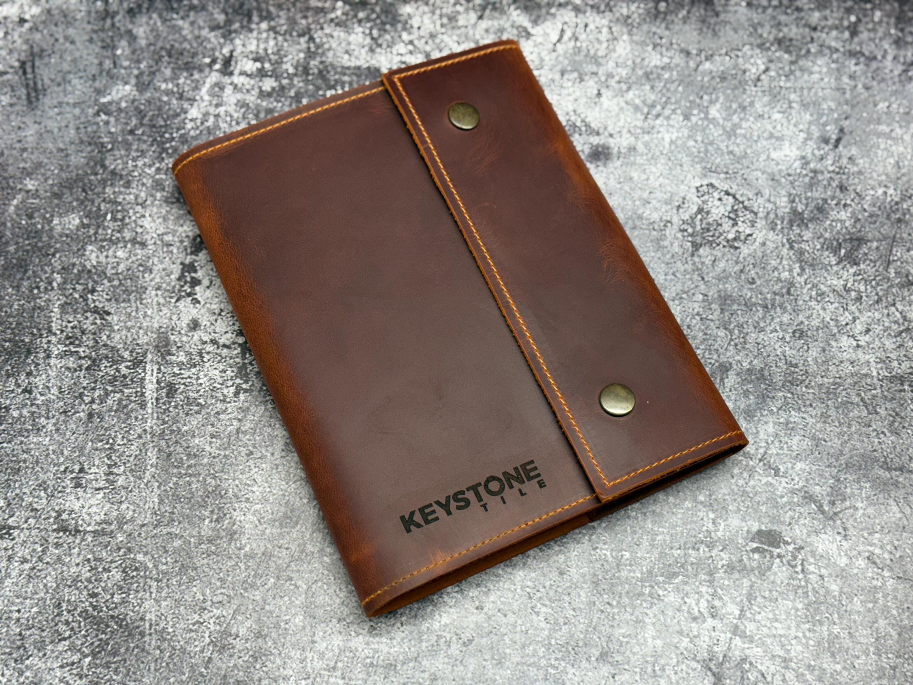 Refillable Leather Planner Cover + 2026-2027 Planner + Pen ...