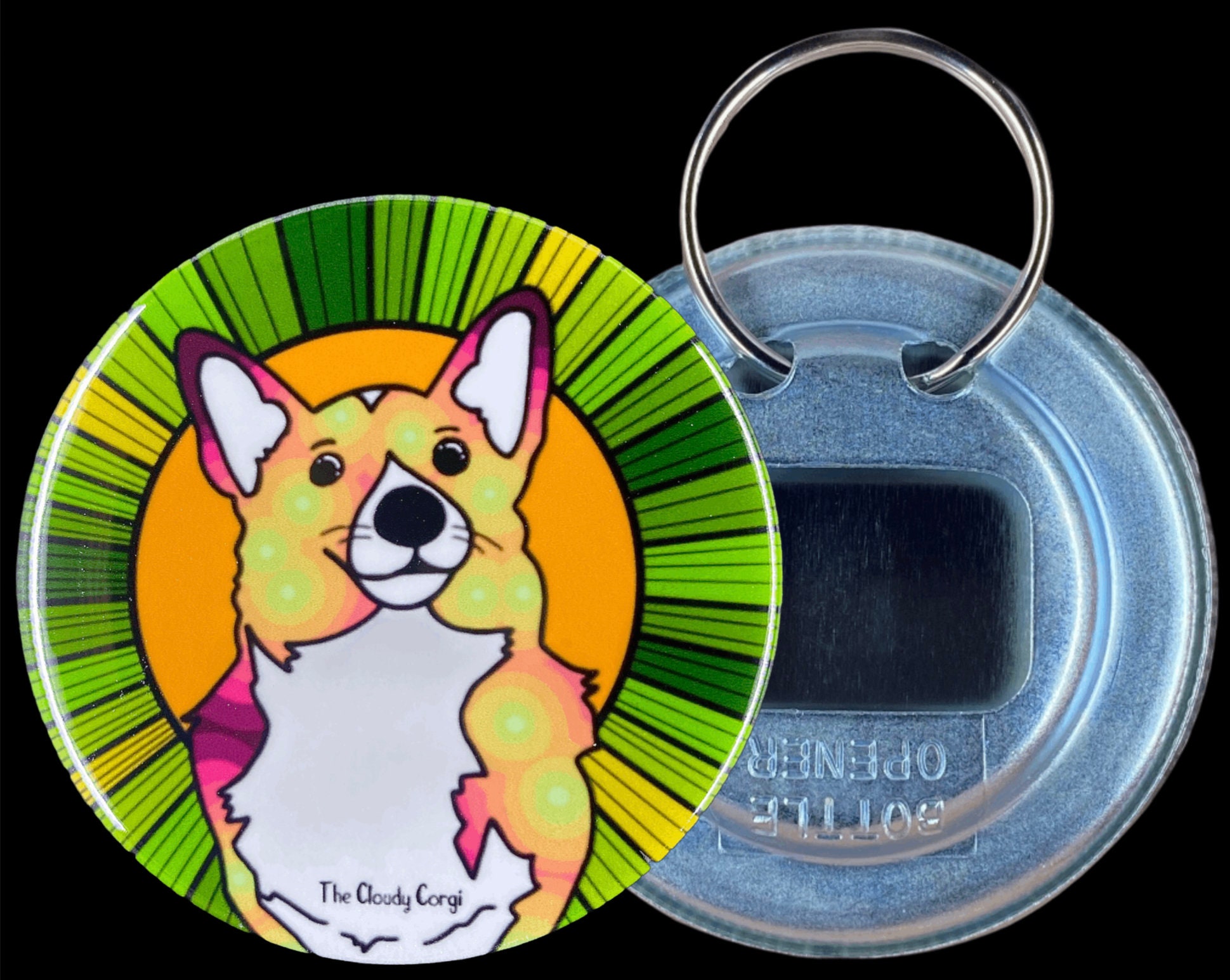 Corgi bottle store opener