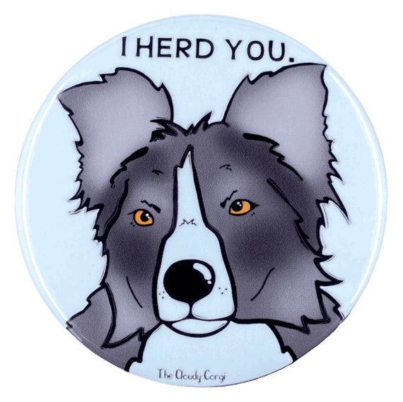 Border Collie Herding Working Shepherds Dog Metal Enamel Sheepdog Pin Badge NEW Border Collie Herding Working Shepherds Dog Metal Enamel Sheepdog Pin Badge NEW