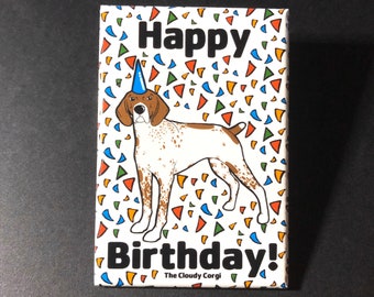 German Shorthaired Pointer Magnet, GSP Dog Birthday Gifts and Decor, 2x3" High Quality Handmade Magnet