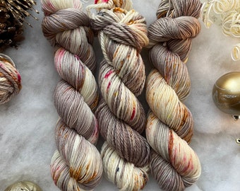 WINTER BLISS  -Dyed to Order - Hand Dyed Yarn Skein
