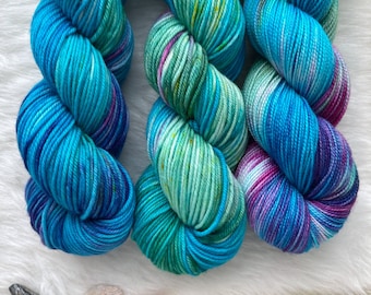 OCEAN VIEWS -Dyed to Order - Hand Dyed Yarn Skein