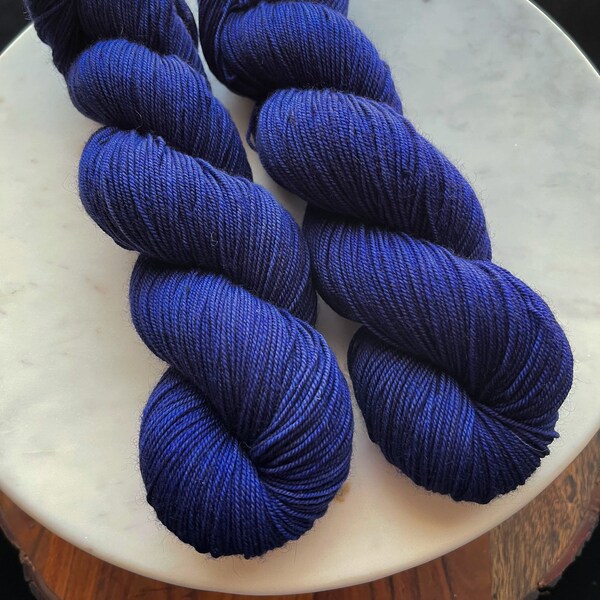 NIGHT SKY  - Dyed to Order- Yak Sock Handdyed Yarn - Merino Yak Nylon blend