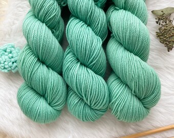 SEA FOAM - Dyed to Order - Hand Dyed Yarn Skein