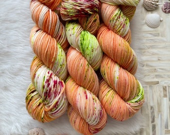 VIVID BLOOMS -Dyed to Order - Hand Dyed Yarn Skein