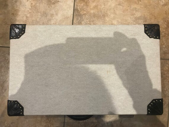 Vintage 1960's Hermes Wooden Suitcase With Certif… - image 10