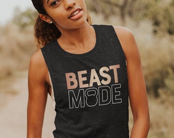 Crossfit Lounge: Black #BEAST Tank Top For Workout Monsta Clothing Co Gym
