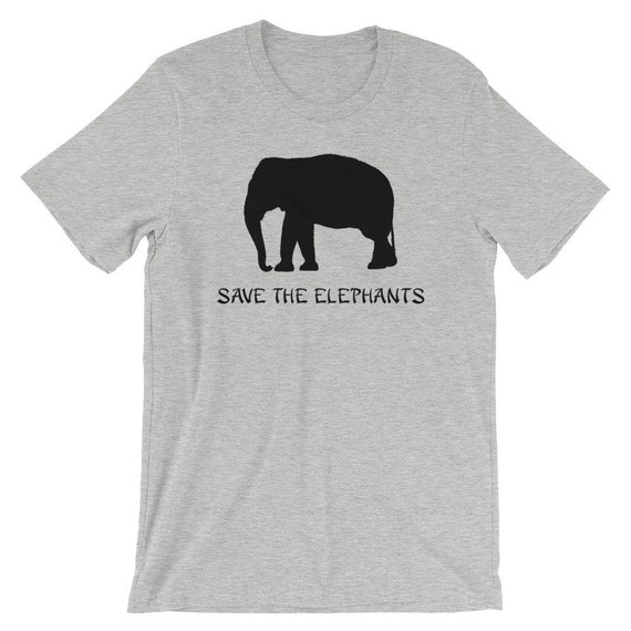 I Love Elephants - Animal Elephant Lover - Silhouette T-Shirt I Love Elephants - Animal Elephant Lover - Silhouette T-Shirt