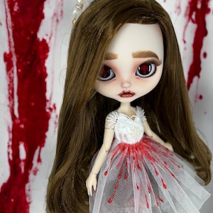 MADETOORDER Blythe Doll - Abigail movie inspired- Custom OOAK Blythe Doll