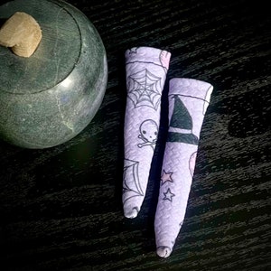 Lilac Blythe Doll Halloween thigh high socks