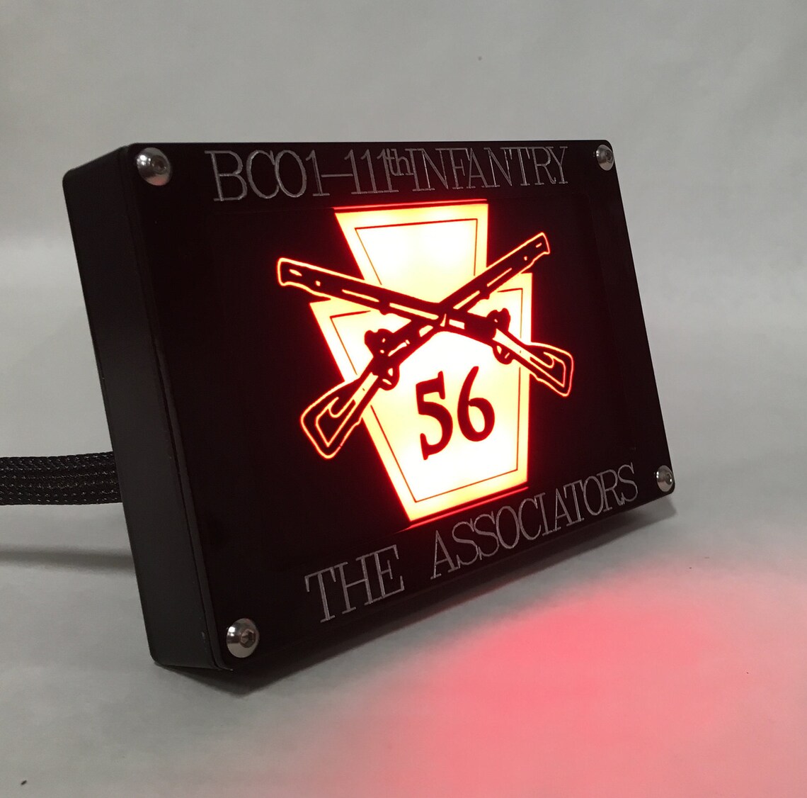 Custom LED Hitch Cover customizable with interchangeable Etsy