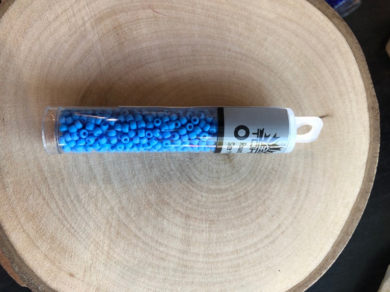 Blue Hues Japanese Seed Beads, Toho 110