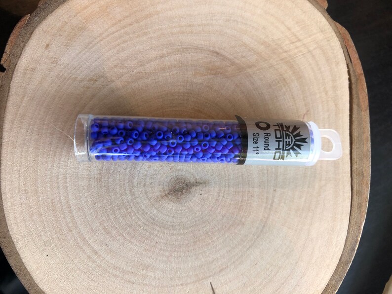 Blue Hues Japanese Seed Beads, Toho 110
