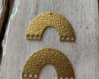 Brass Components, sold as a pairs, 40x13mm