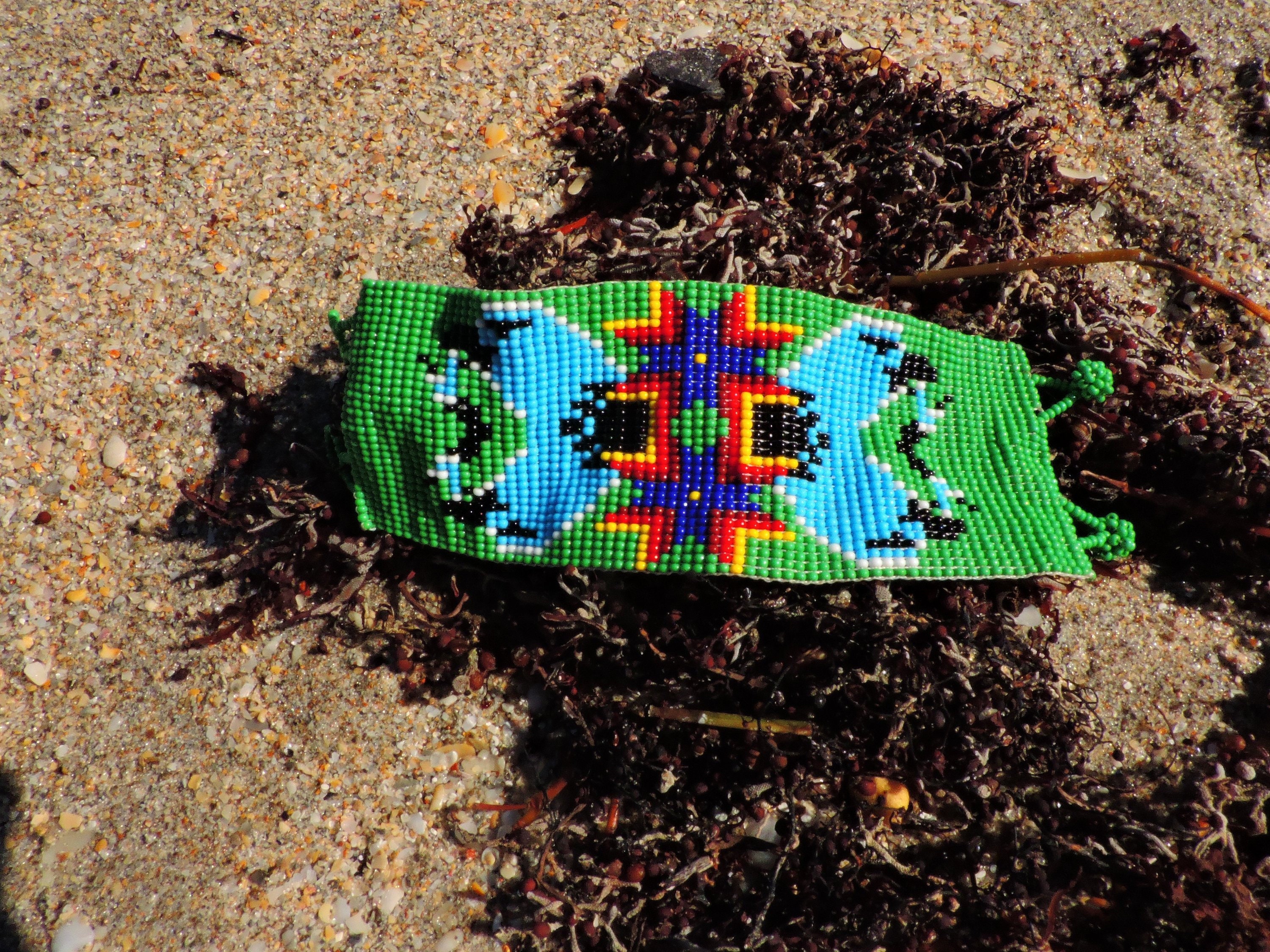 Traditional Mexican Handmade Beaded Bracelet | Etsy