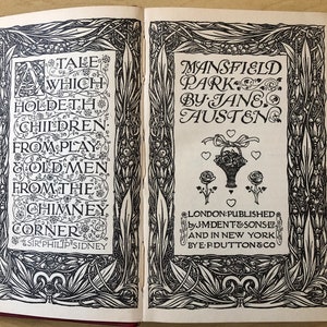 J.M. Dent & Son&#39;s Everyman&#39;s Library, Set of 4, Jane Austen, Charles Dickens, Thomas Carlyle, Pre-Shakespearean Drama/Comedies