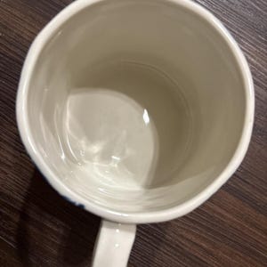 Anthropologie Oscar Mug Blue And White image 2