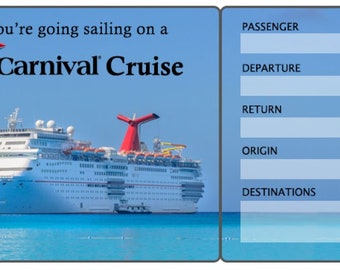 Princess Cruise Ship Id Card