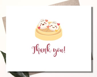 Thank You Dumpling Greeting Cards Bundle