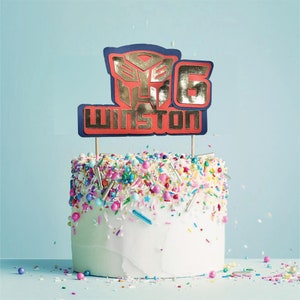 Robots Cake Topper