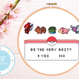 Be The Very Best Unique Cute Cross Stitch Pattern PDF Instant Download