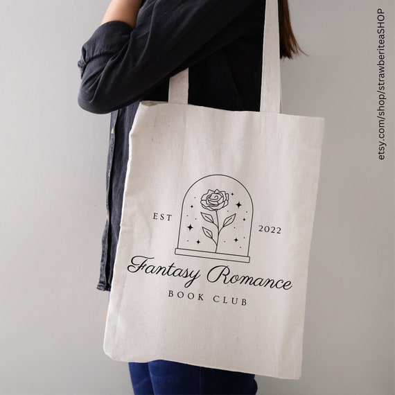 Fantasy Romance Book Club SVG, PNG, JPG Digital Download - Bookish T-shirt, Sweatshirt, Tote, Mug, Vinyl, Book Lover, Romance Reader Gift
