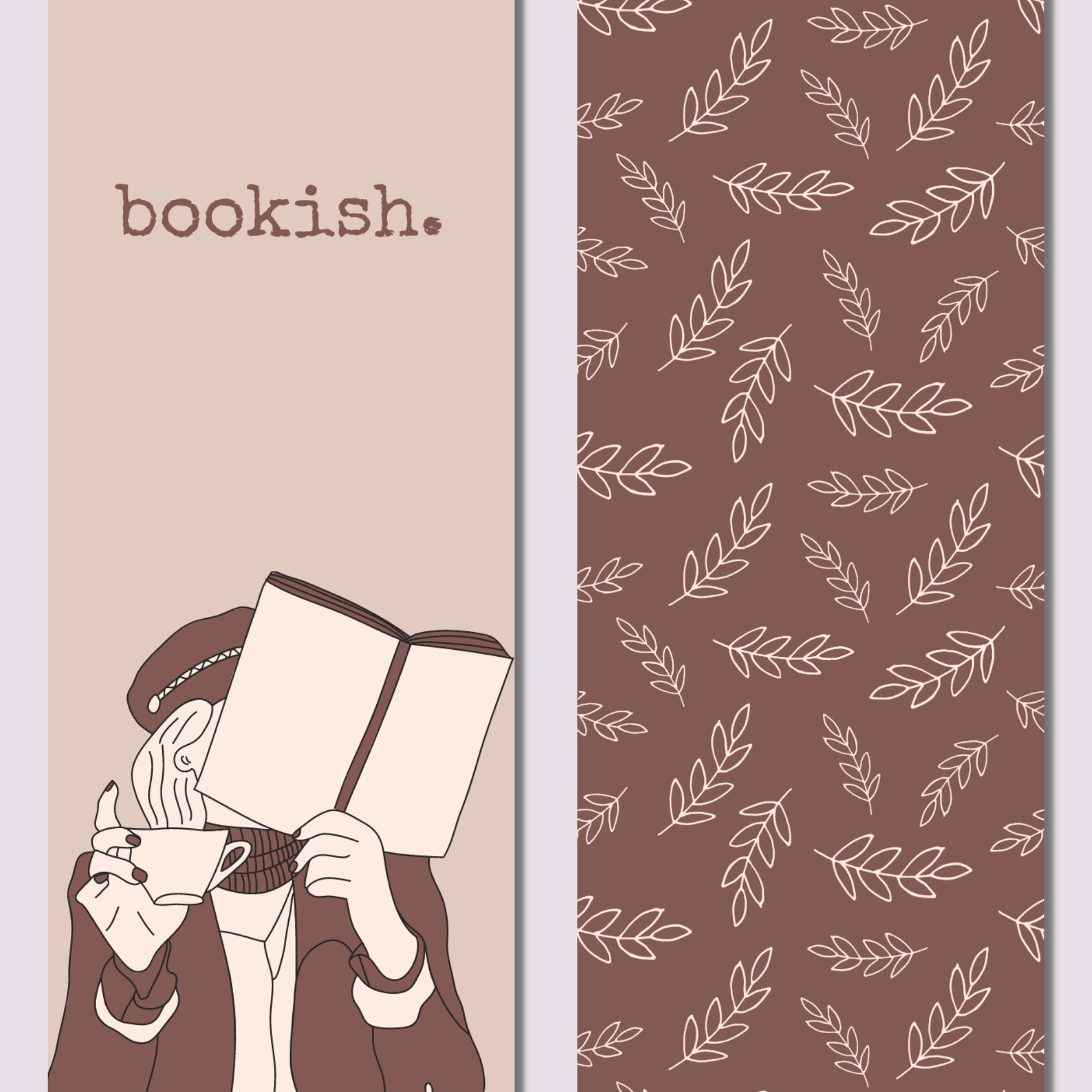 Bookish Printable Bookmarks - Gifts for Readers, Bookish Gifts, Light ...