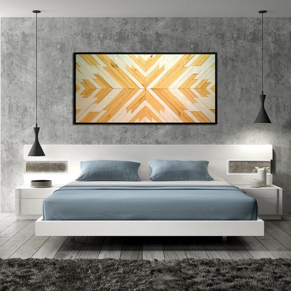 Frame Wood Wall Art Large Wooden Image 0