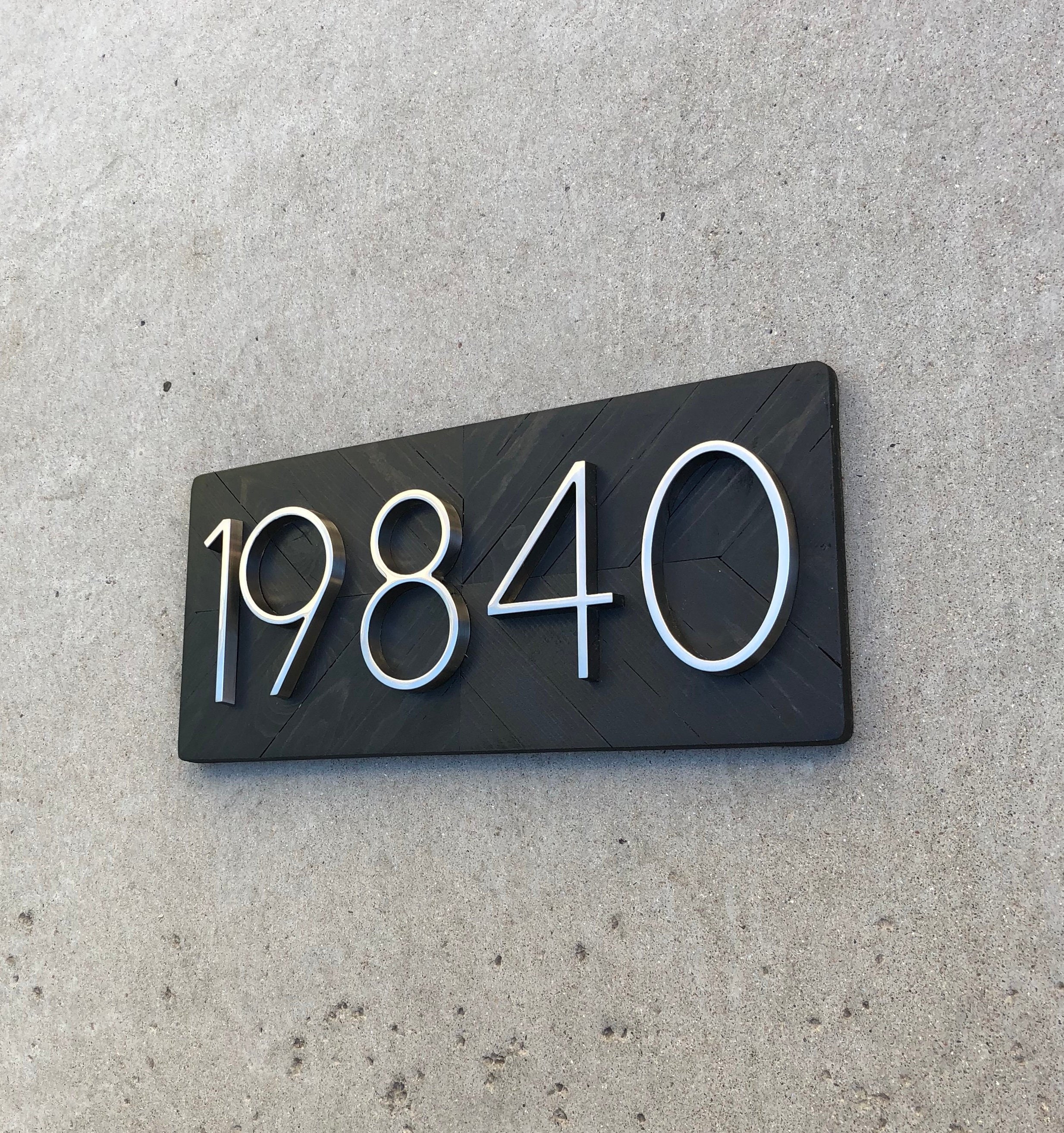 Home & Living Address Sign Address Plaque House Number Sign Beach