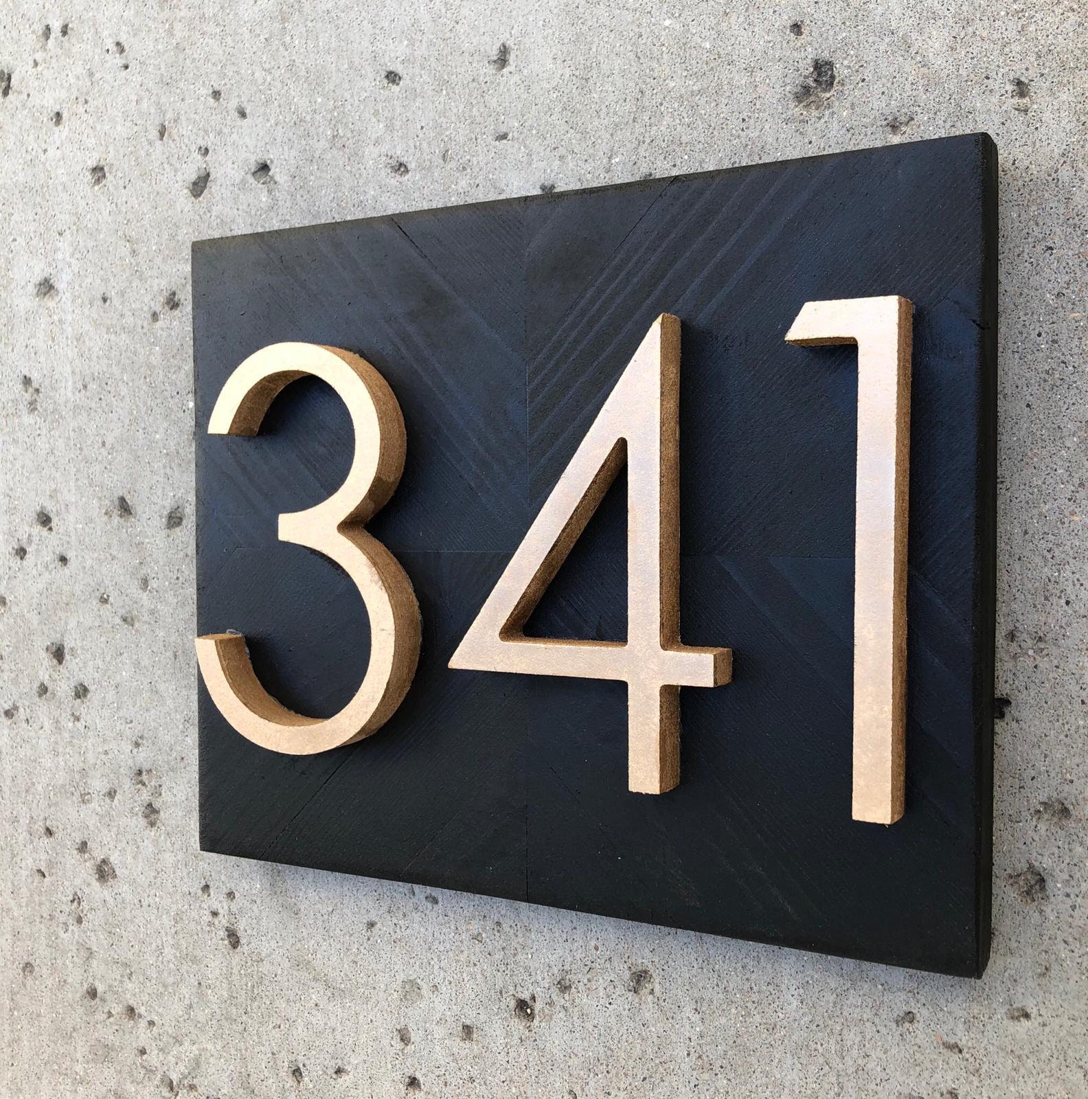 Home & Living Address Sign Address Plaque House Number Sign Beach