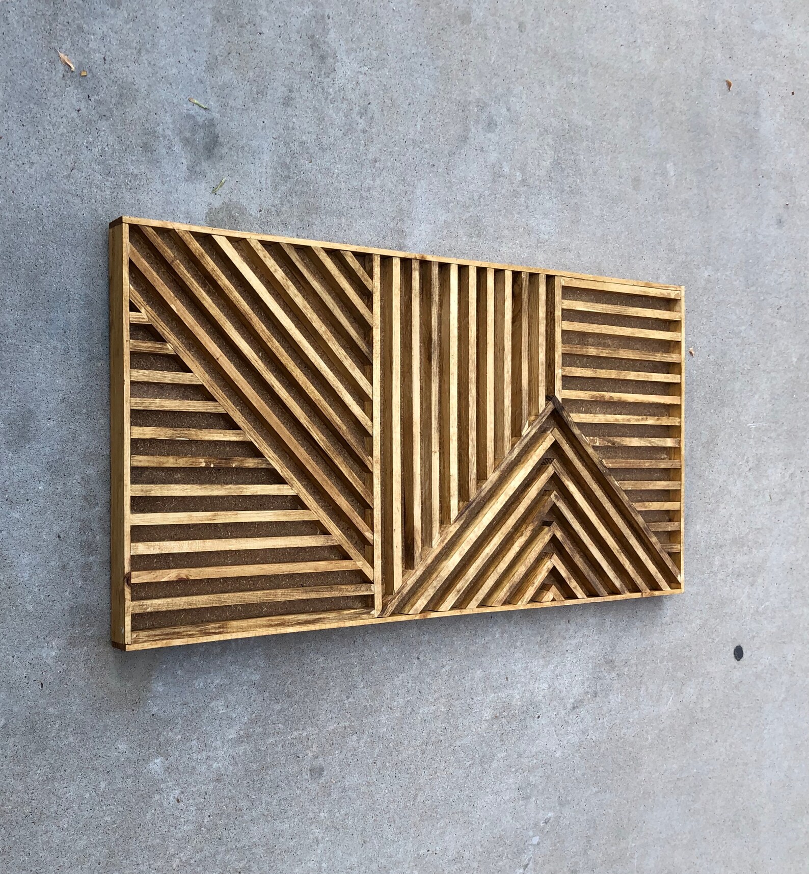 Frame Wood Wall Art Frame Large Wall Art Wooden Wall Art Etsy