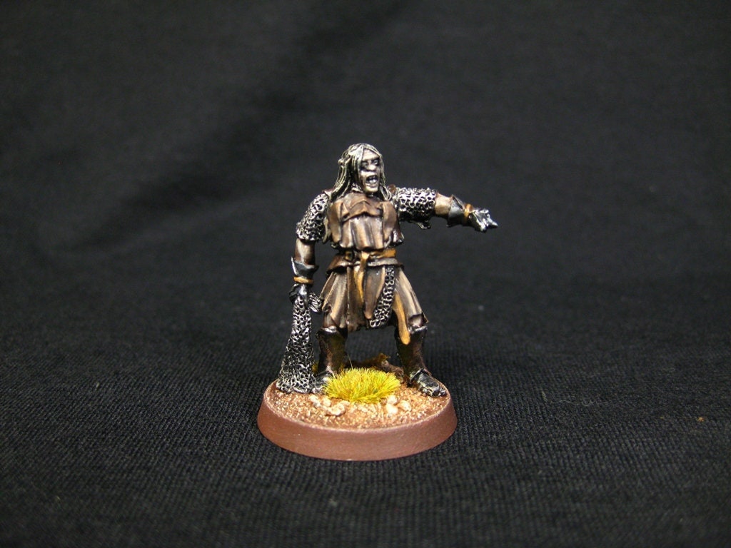 The Dark Lord Sauron Avec Isildur Games Workshop Le Seigneur des Anneaux Métal