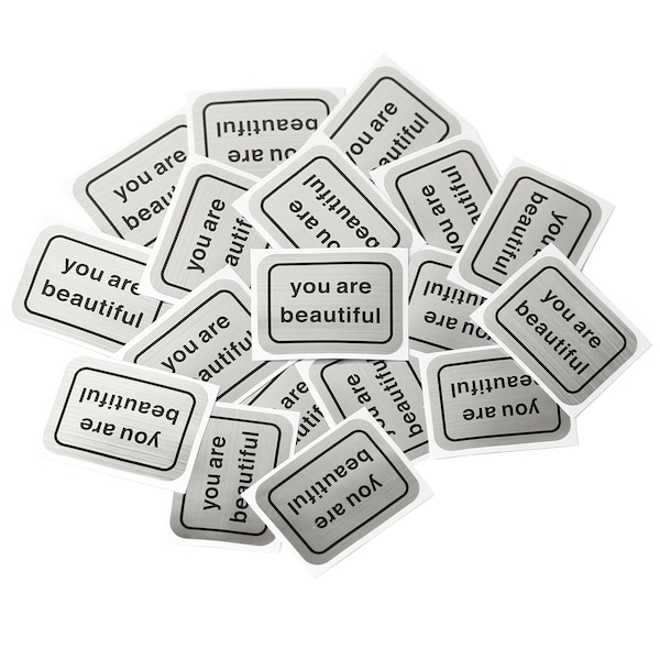 You Are Beautiful Classic Stickers