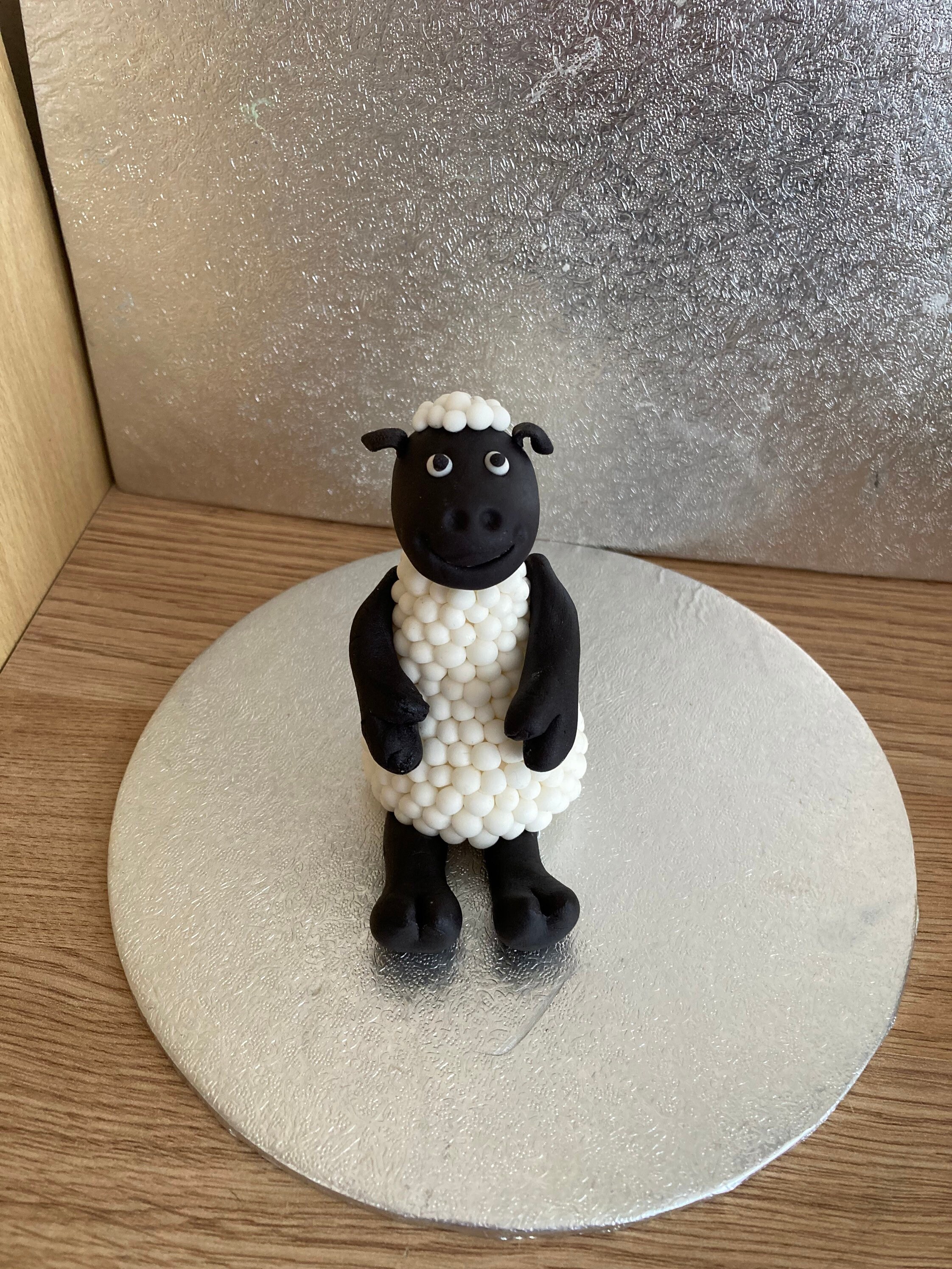 Handmade sheep cake topper birthday farmyard celebration girl Etsy