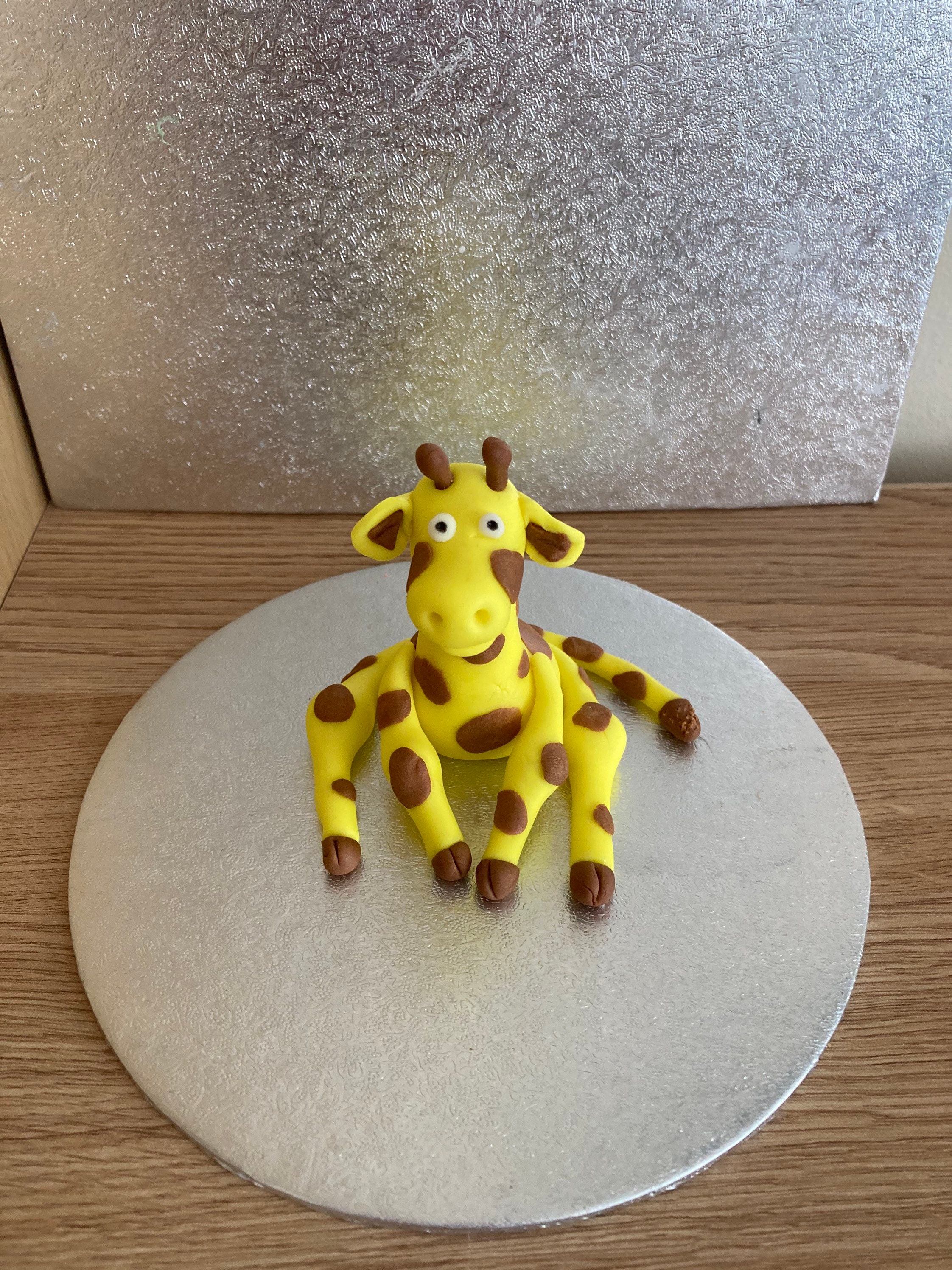 Handmade giraffe cake topper birthday celebration girl boy Etsy