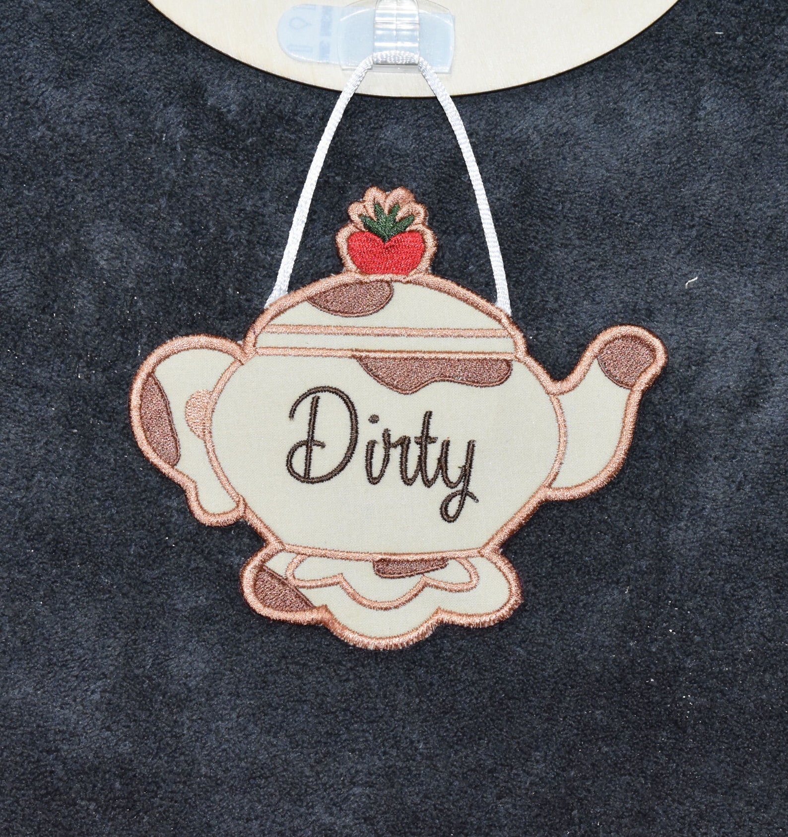 Dishwasher Reversible Clean/Dirty Sign Machine Embroidered Etsy