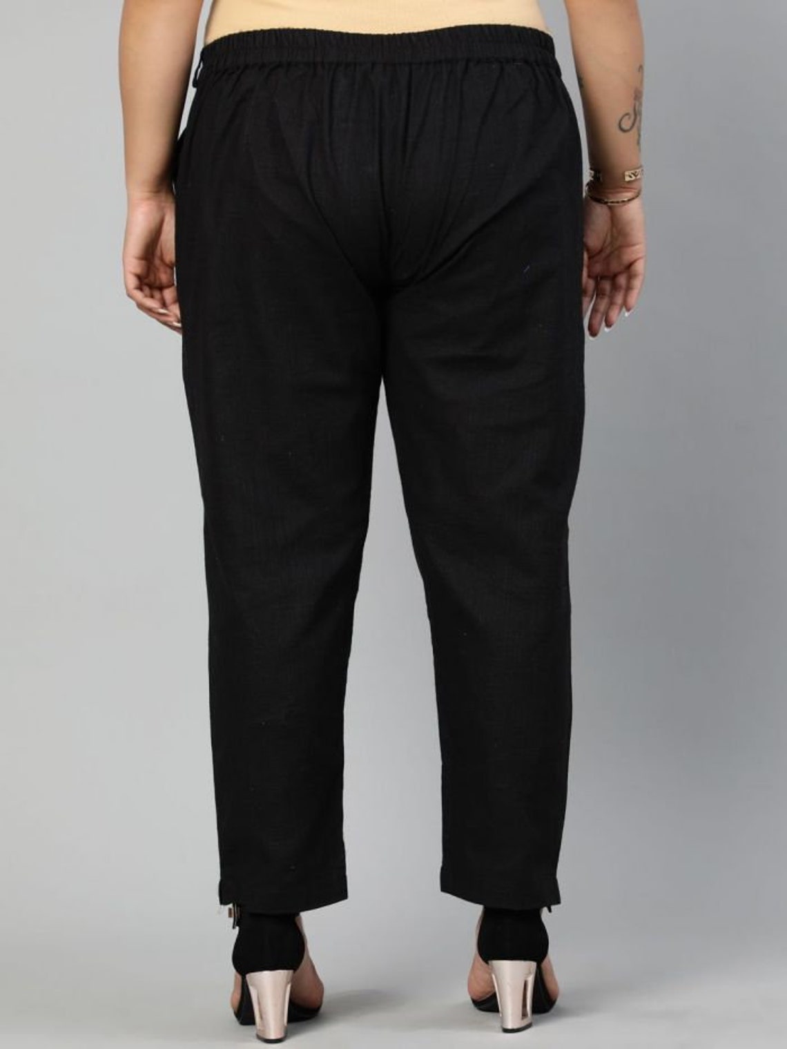 Women plus size pants Black plus size pants Casual plus Size Etsy