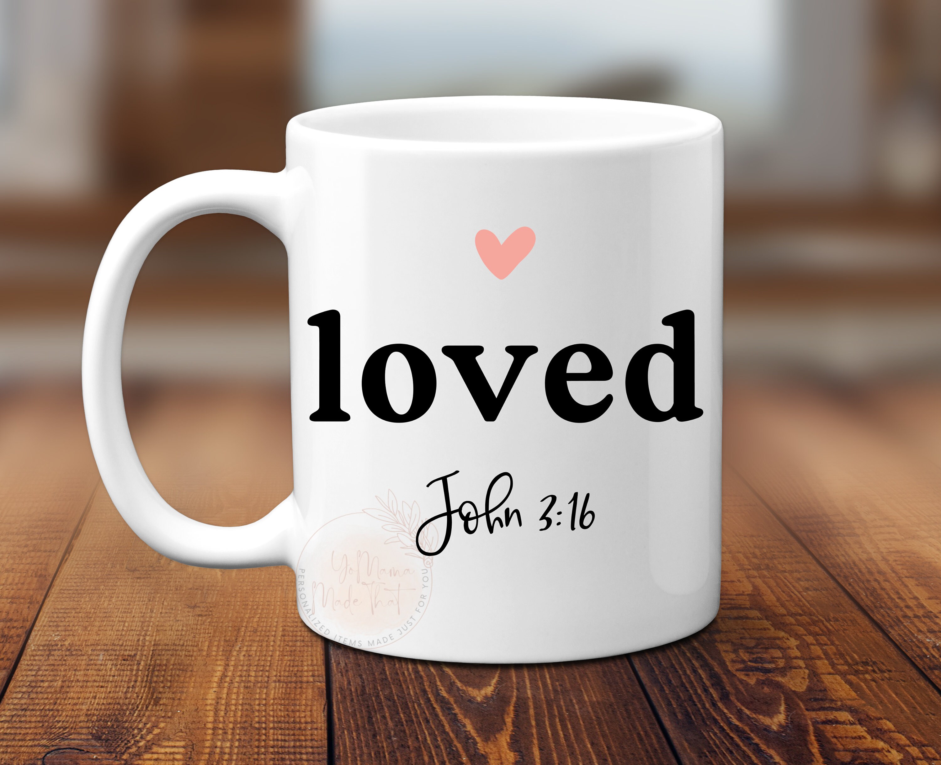 Custom Scripture Engraved Tumbler - John 3:16 For God so Loved the World –  Sunny Box