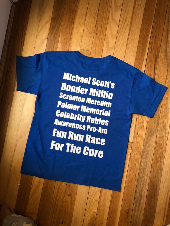 michael scott race for the cure shirt
