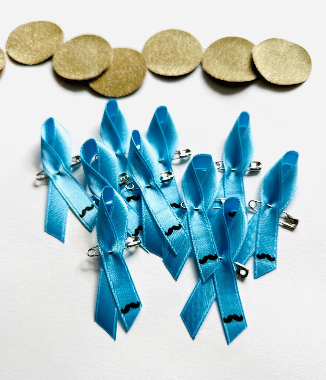 Lot De 50 épingles à Ruban En Silicone Pour La Sensibilisation Au