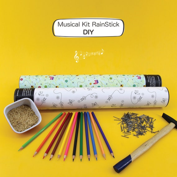 Kids Coloring Activity Kit Spring, DIY Craft Kit for Kids, Musical
