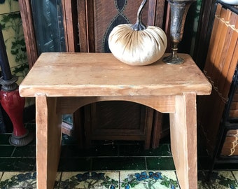 Vintage and gorgeous scratch built stool/bench